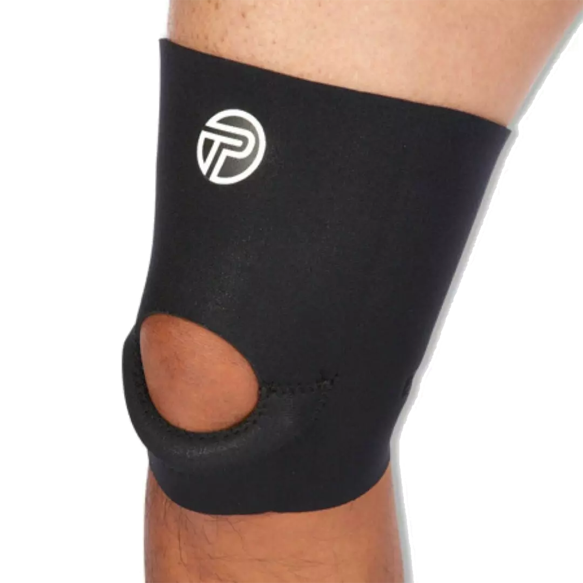 Pro-Tec Short Knee Sleeve — Black — Size Large — Front View