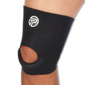 Pro-Tec Short Knee Sleeve — Black — Size Medium — Front View