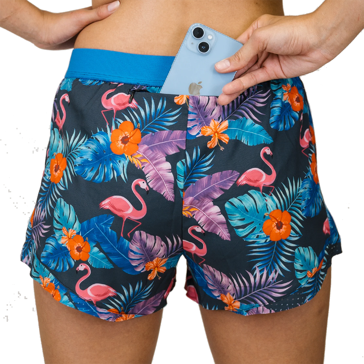 Sprints Avigate 2.5 Mercy Short — Heat Strokes — Size Small — Back View