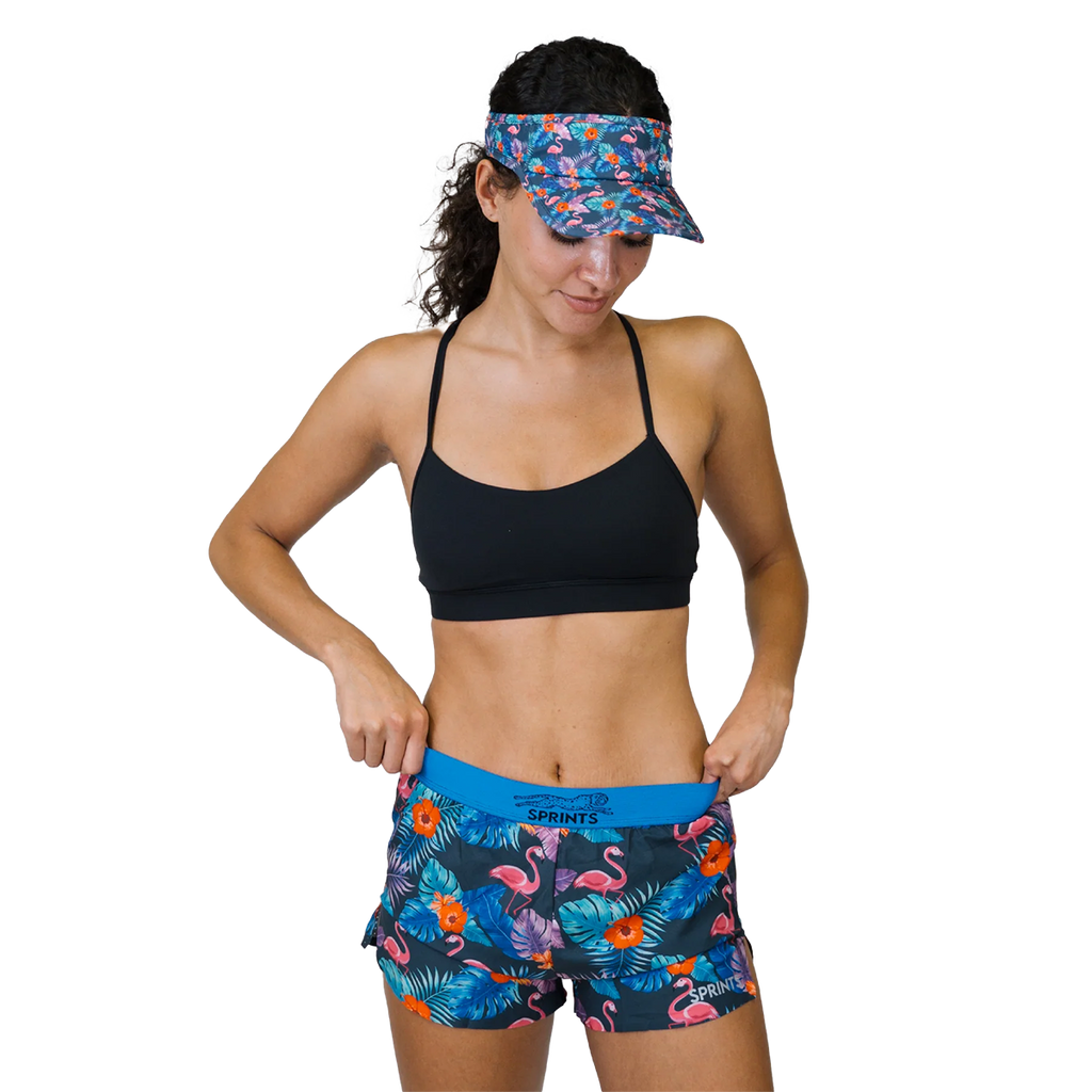 Sprints Avigate 2.5 Mercy Short — Heat Strokes — Size Small — Top View