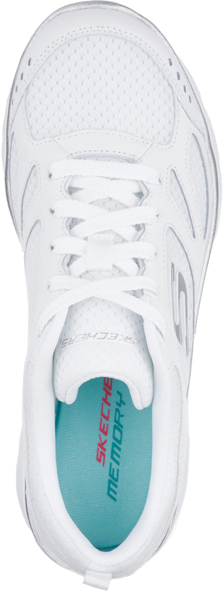 Skechers Summits Suited Womens Training Shoes - White