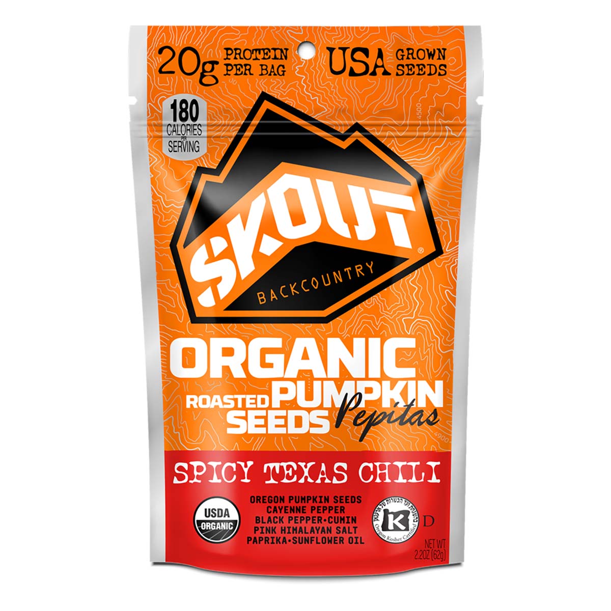 Skout Backcountry Pumpkin Seeds — Cinnamon — Detail View