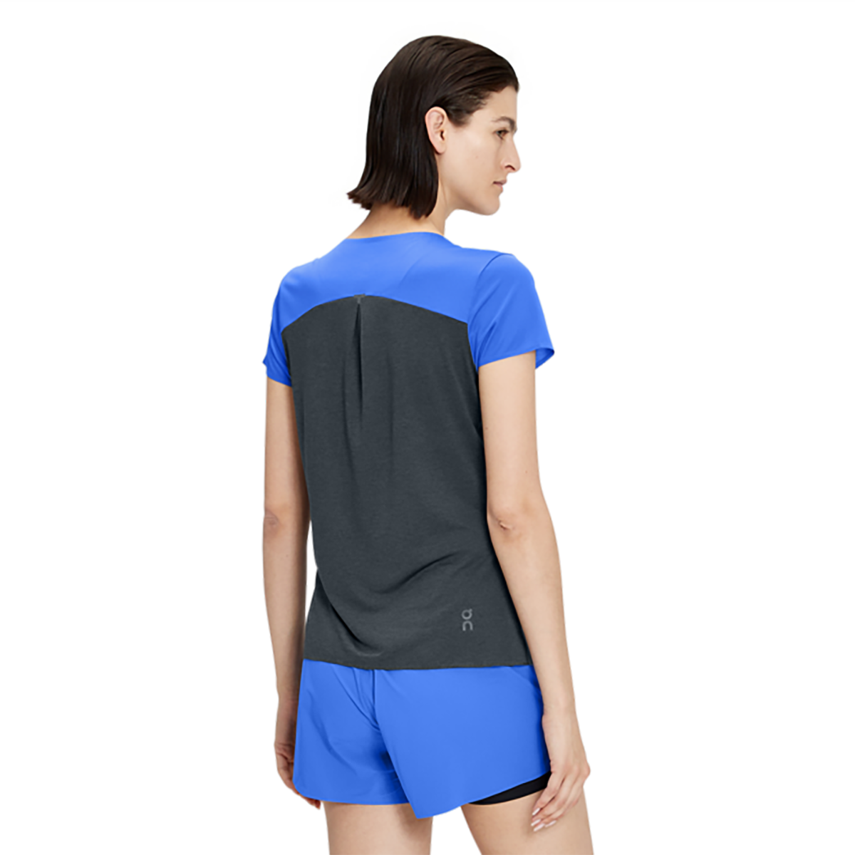 ON Performance-T 2 Shortsleeve — Stratosphere - Black — Size XLarge — Back View