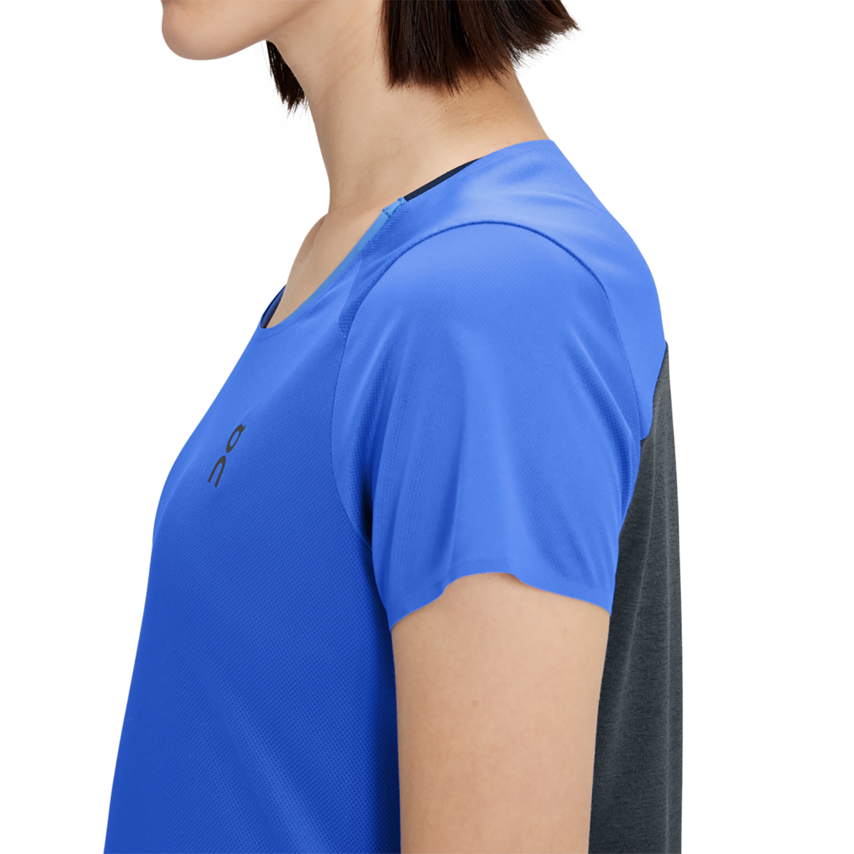 ON Performance-T 2 Shortsleeve — Stratosphere - Black — Size XLarge — Lifestyle View