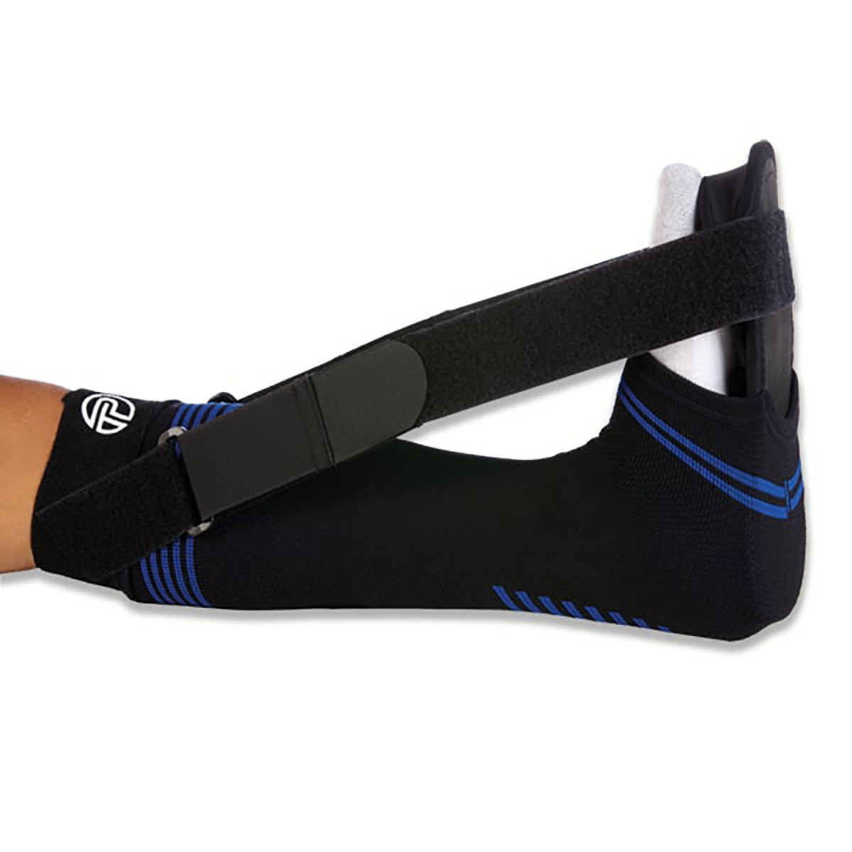 Pro-Tec Soft Splint — Black — Size Large — Side View