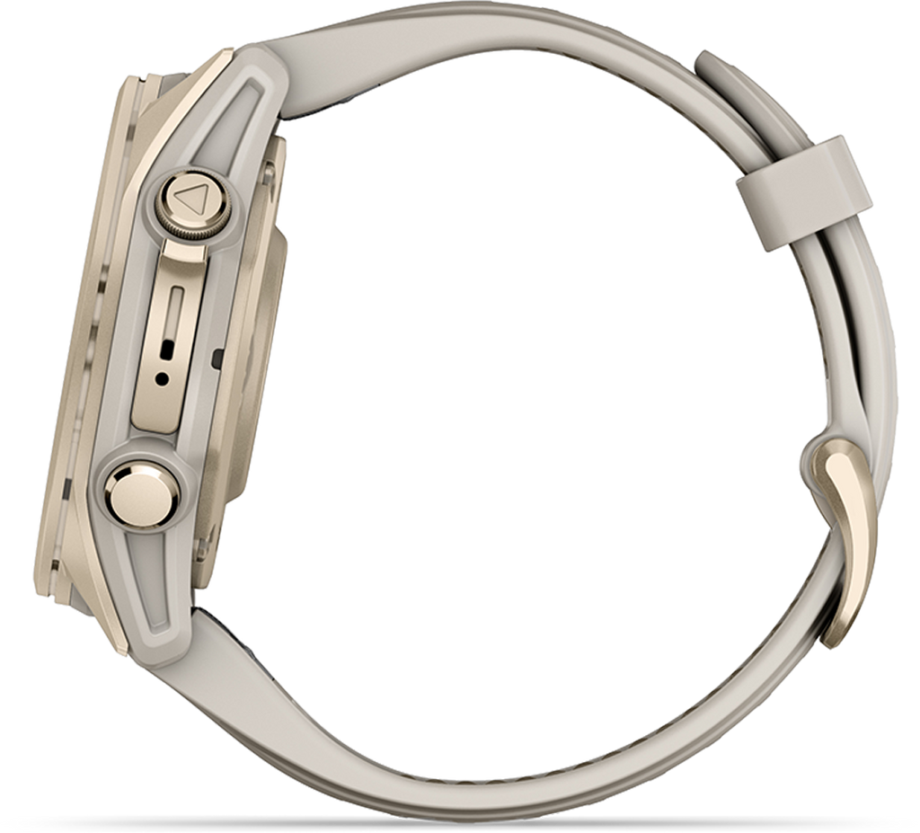 Garmin Fenix 8 Amoled — Carbon Gray DLC Titanium Black - Pebble Gray — Size 51 mm — Alternate View 28
