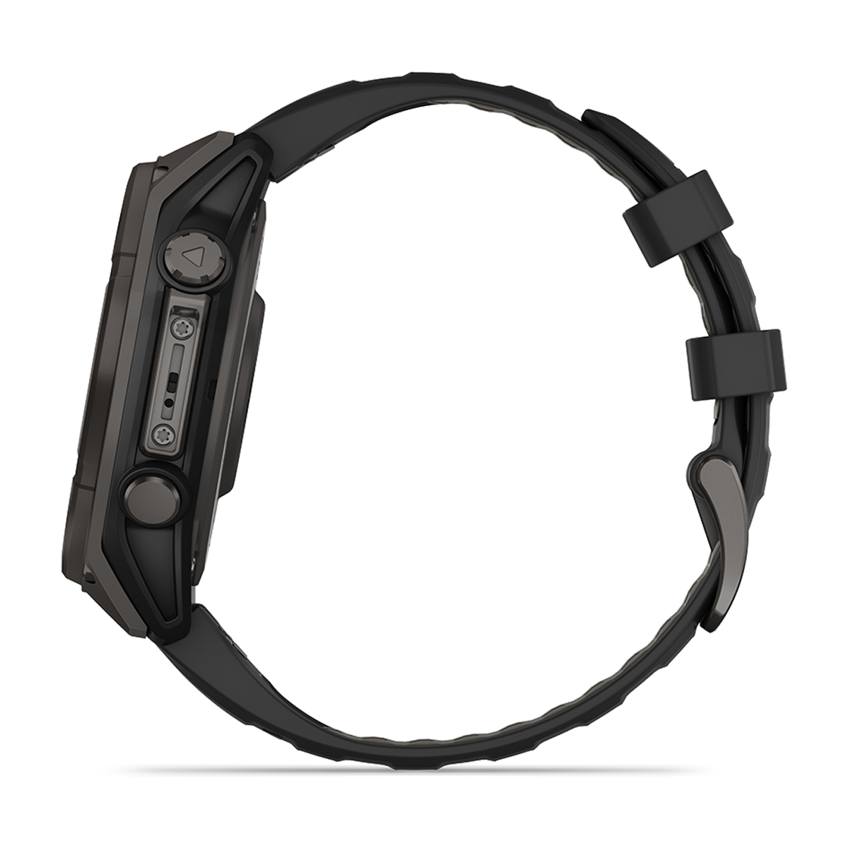 Garmin Fenix 8 Solar — Titanium Amp Yellow - Graphite — Size 51 mm — Alternate View 12