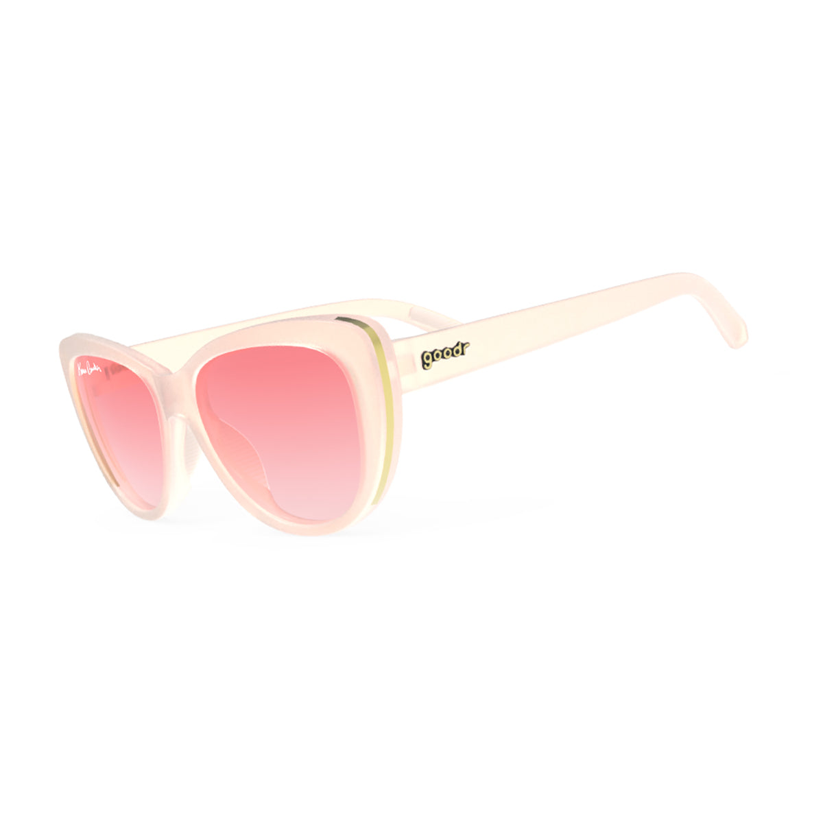 Goodr Runway Sunglasses — Black - Gold — Size One Size — Alternate View 33