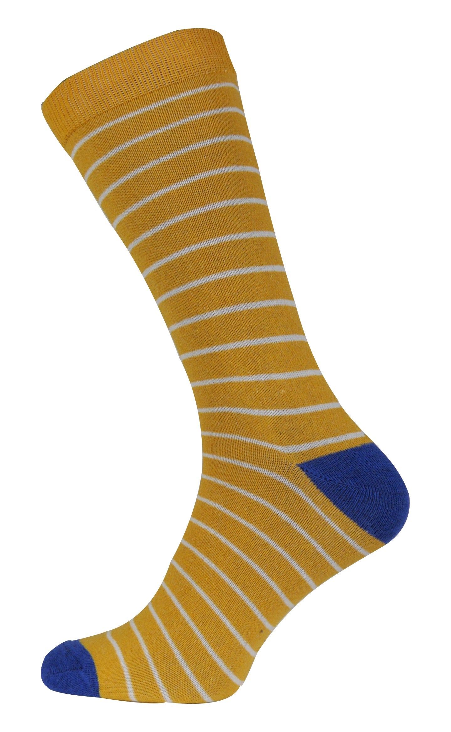 More Mile Design 10 Pack Mens Spots and Stripes Socks - Multi