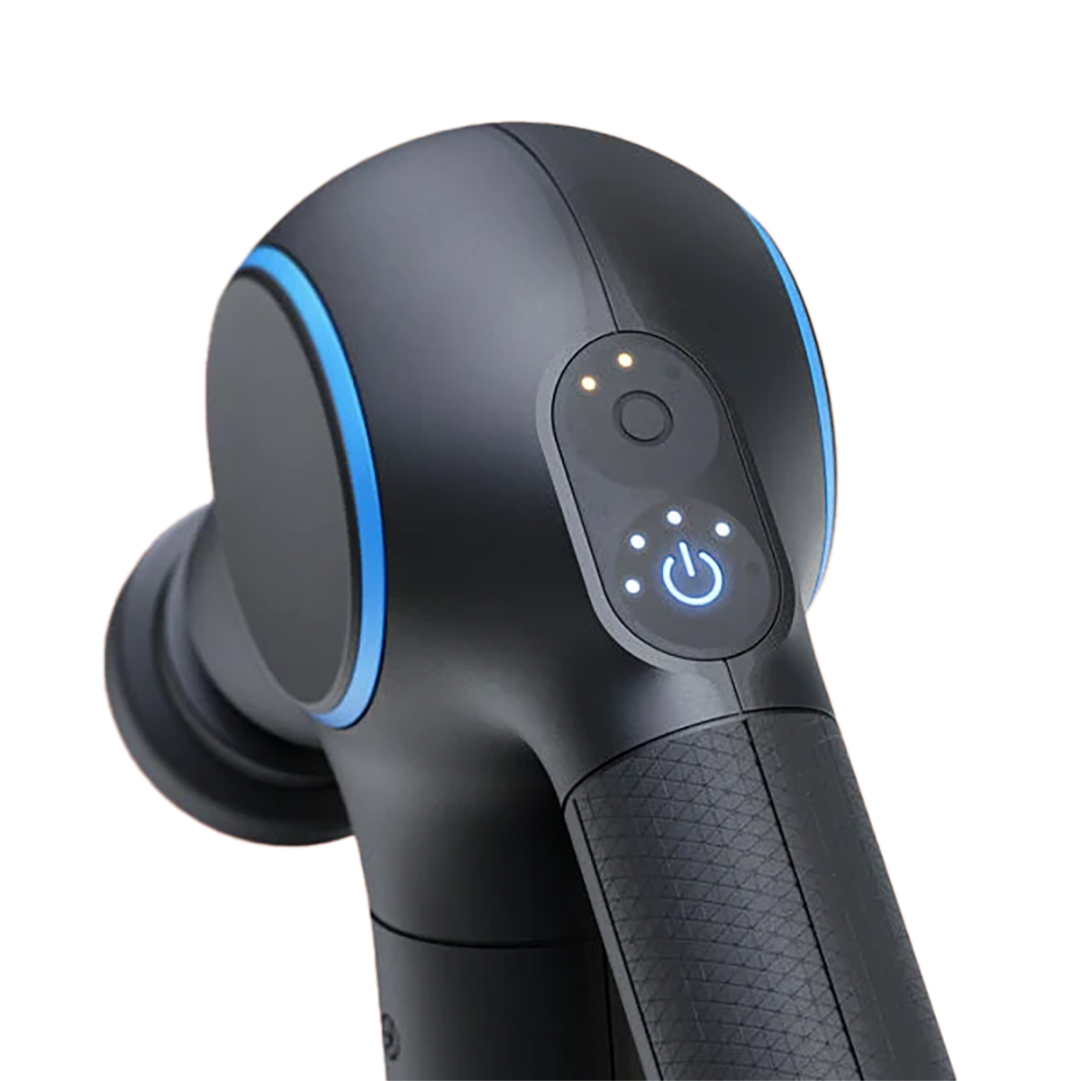 Theragun Prime Plus — Black — Side View