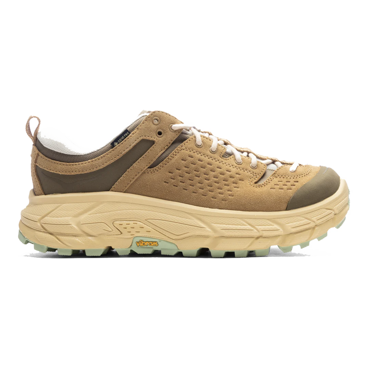 Hoka TOR Ultra Lo TP — Wheat - Mushroom — Size D — Width 5.5 M / 6.5 W — Front View