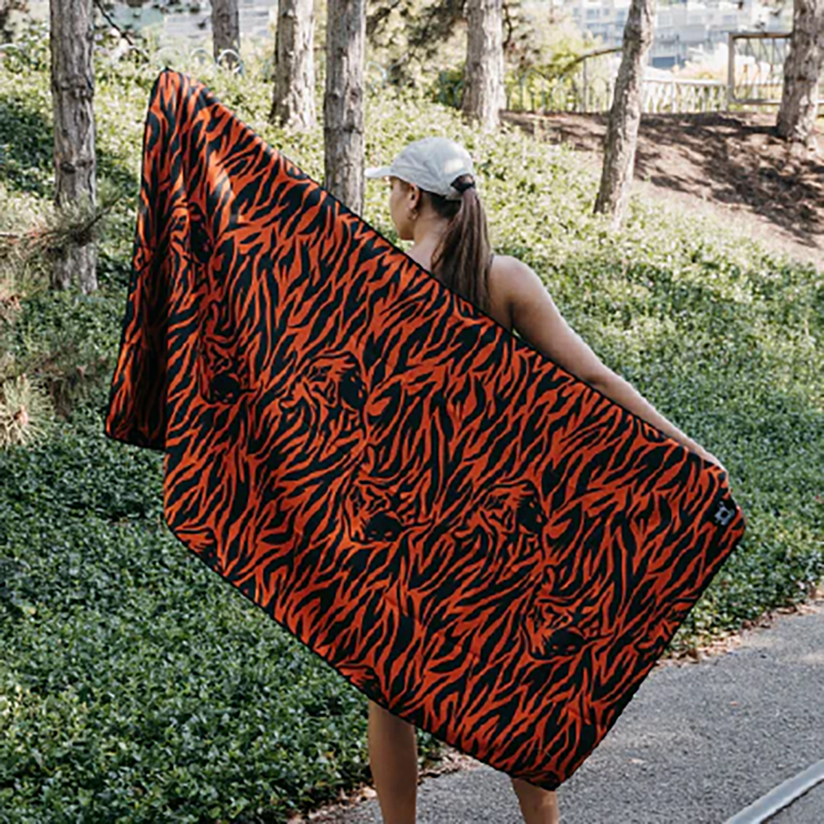 Sprints Towel — The Great Bengali Resurgence — Size One Size — Side View