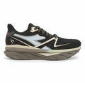 Diadora Atomo V7000 — Black - White - Smoke Gray — Size D — Width 10 — Front View