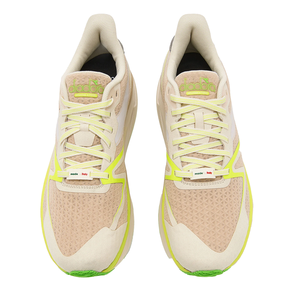 Diadora Atomo V7000 — Black - White - Smoke Gray — Size D — Width 10 — Detail View