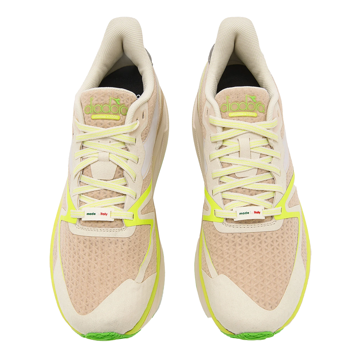 Diadora Atomo V7000 — Black - White - Smoke Gray — Size D — Width 10 — Detail View