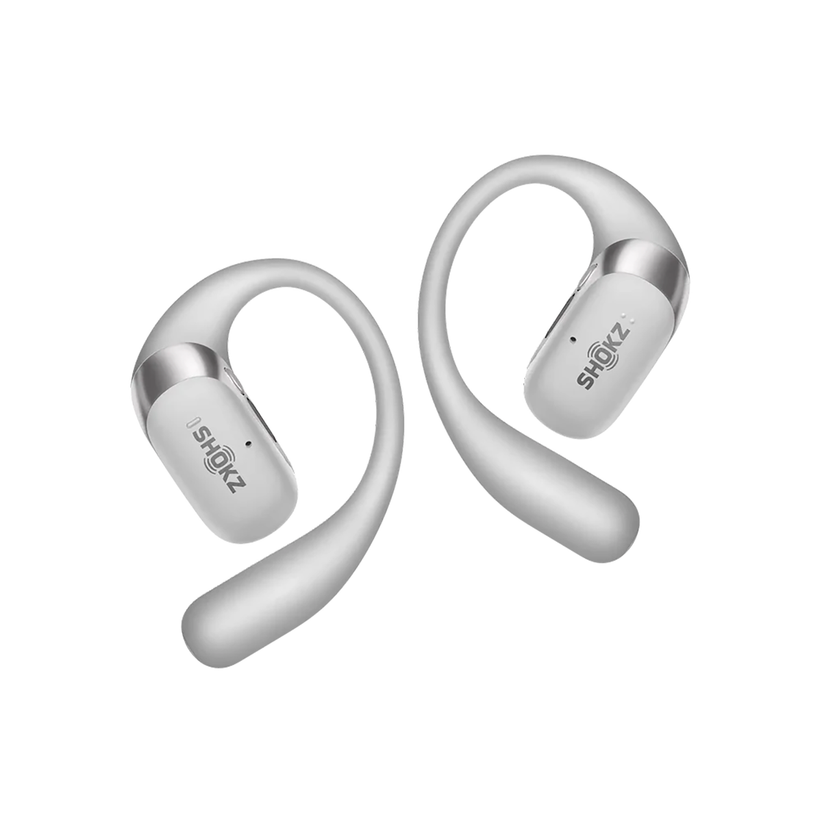 Shokz Openfit 2+ — Grey — Front View