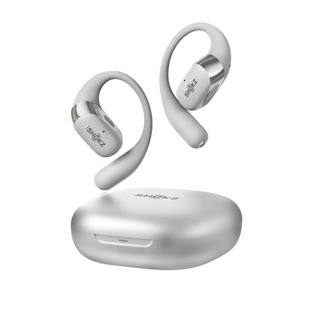 Shokz Openfit 2+ — Grey — Side View