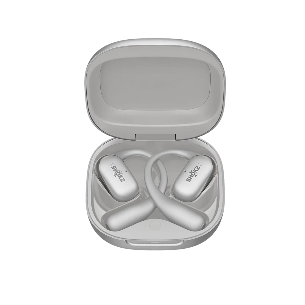 Shokz Openfit 2+ — Grey — Back View
