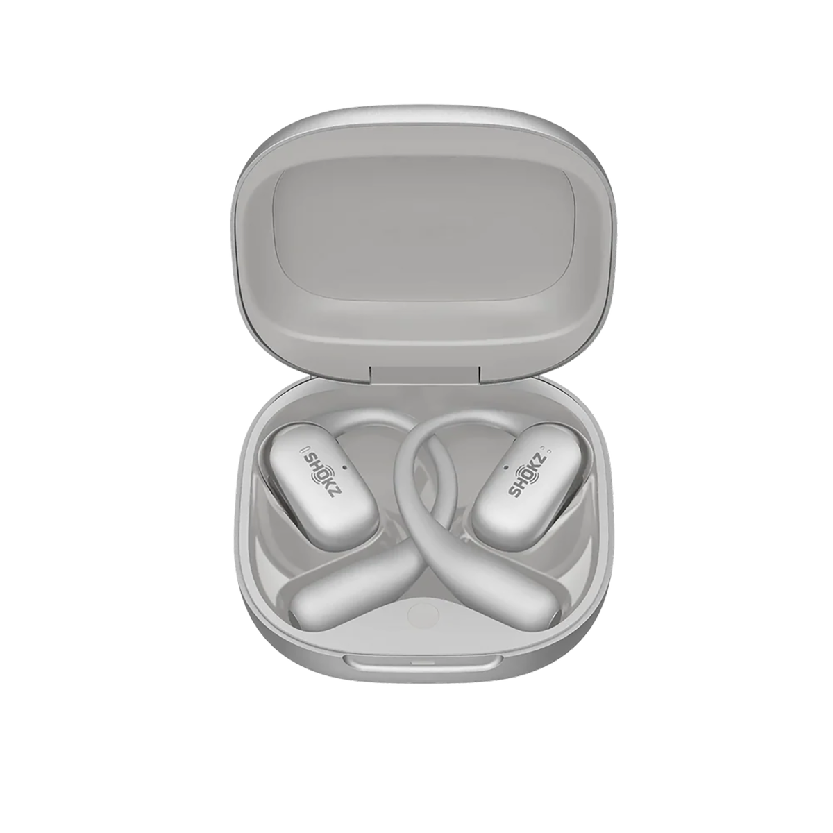 Shokz Openfit 2+ — Grey — Back View