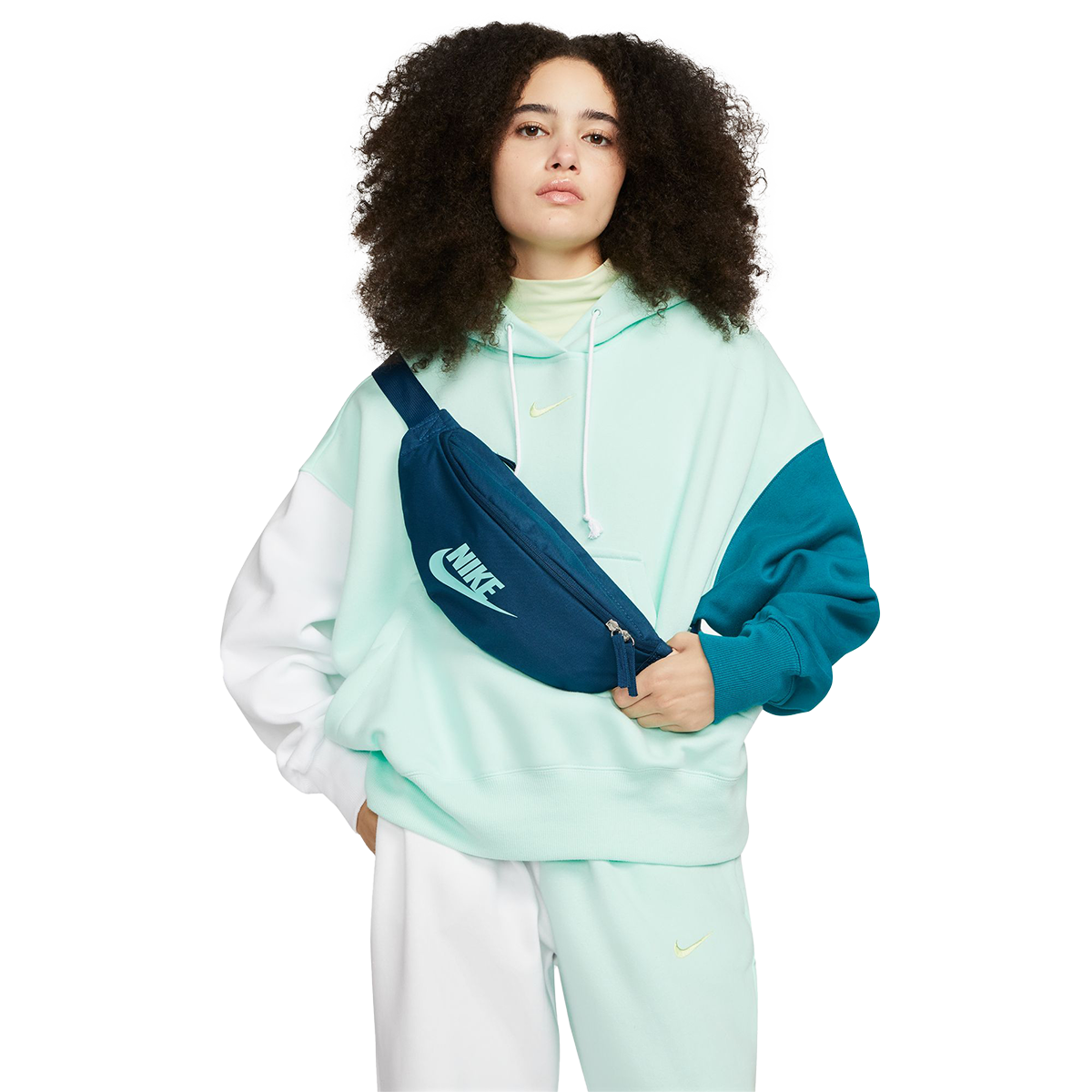 Nike Heritage — Valerian Blue - Valerian Blue - Light Menta — Size One Size — Side View