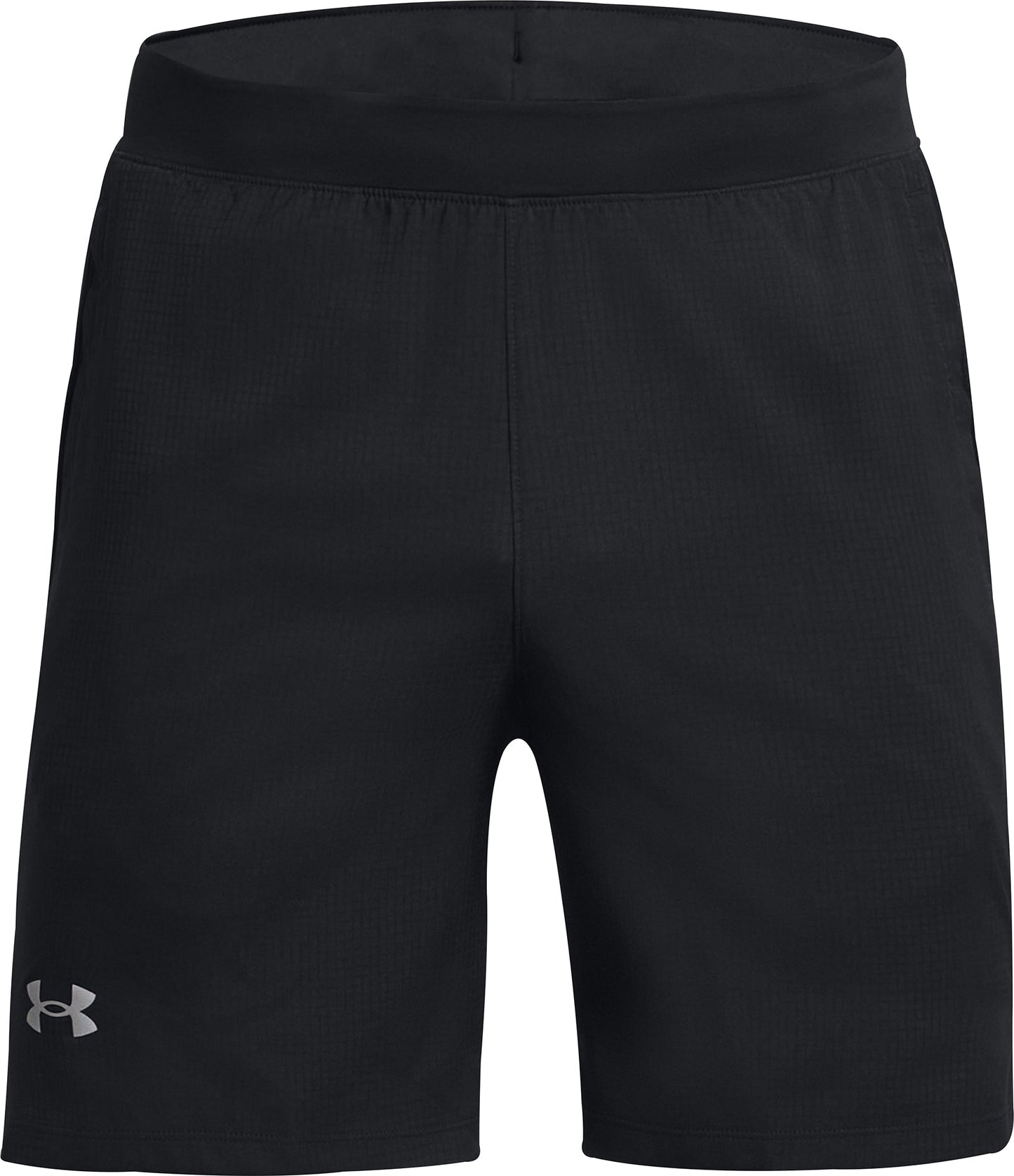 Under Armour Launch 7 Inch Graphic Mens Running Shorts - Black
