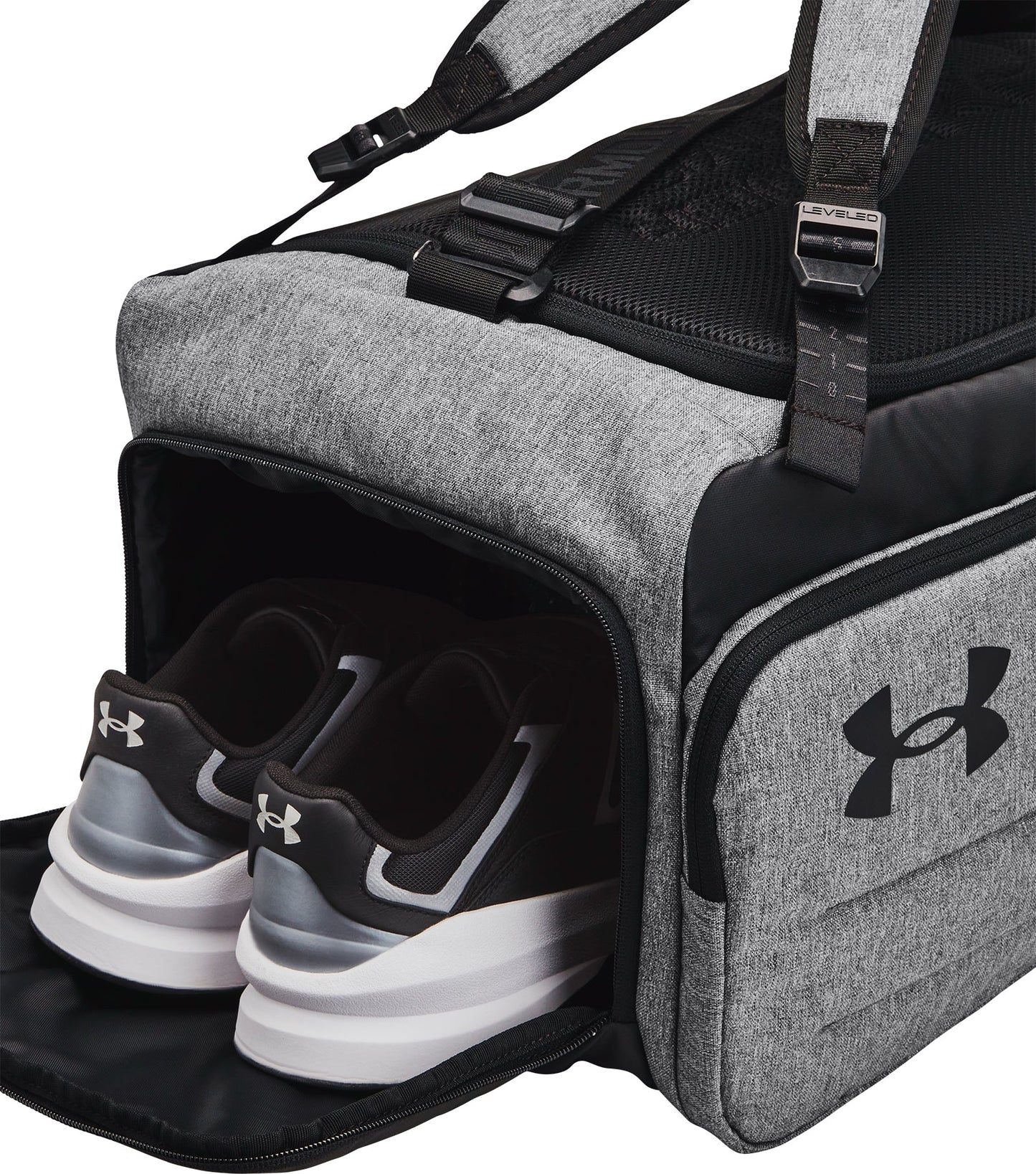 Under Armour Contain Duo Medium Backpack Holdall - Grey