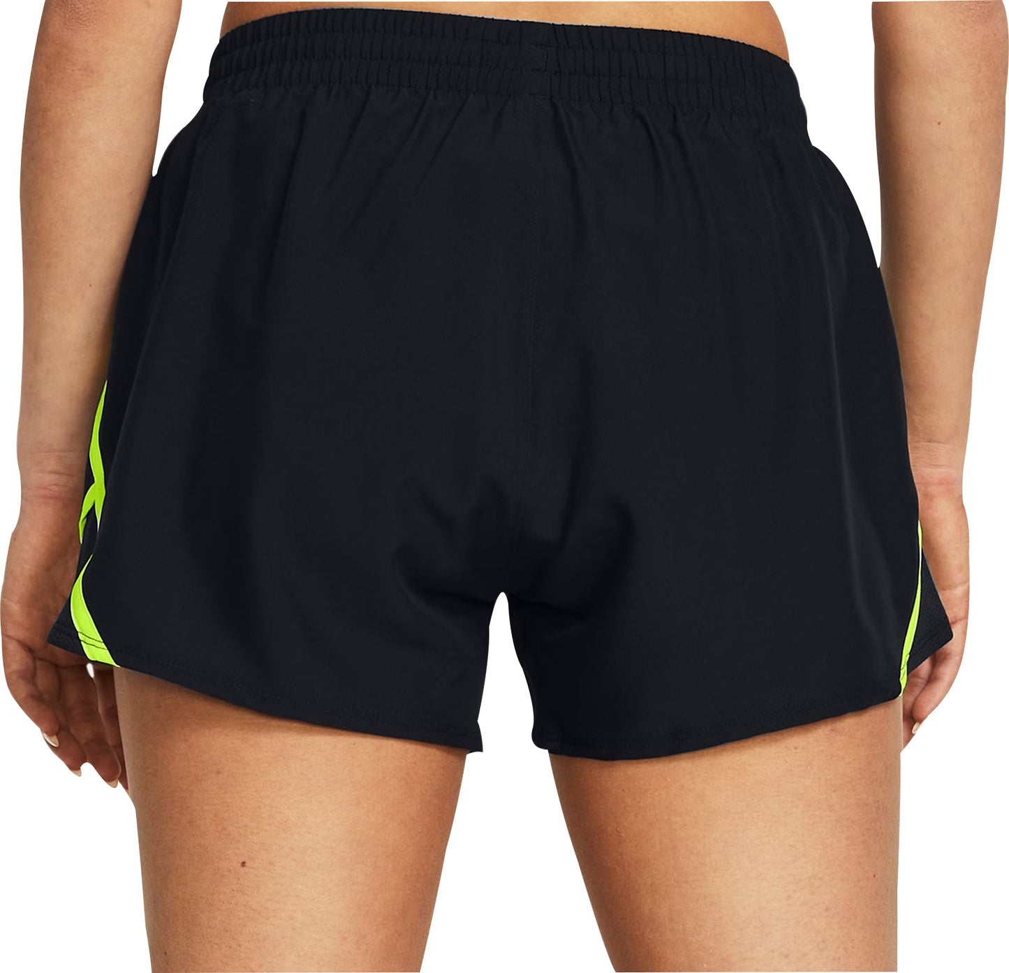 Under Armour Fly By 3 Inch Womens Running Shorts - Black