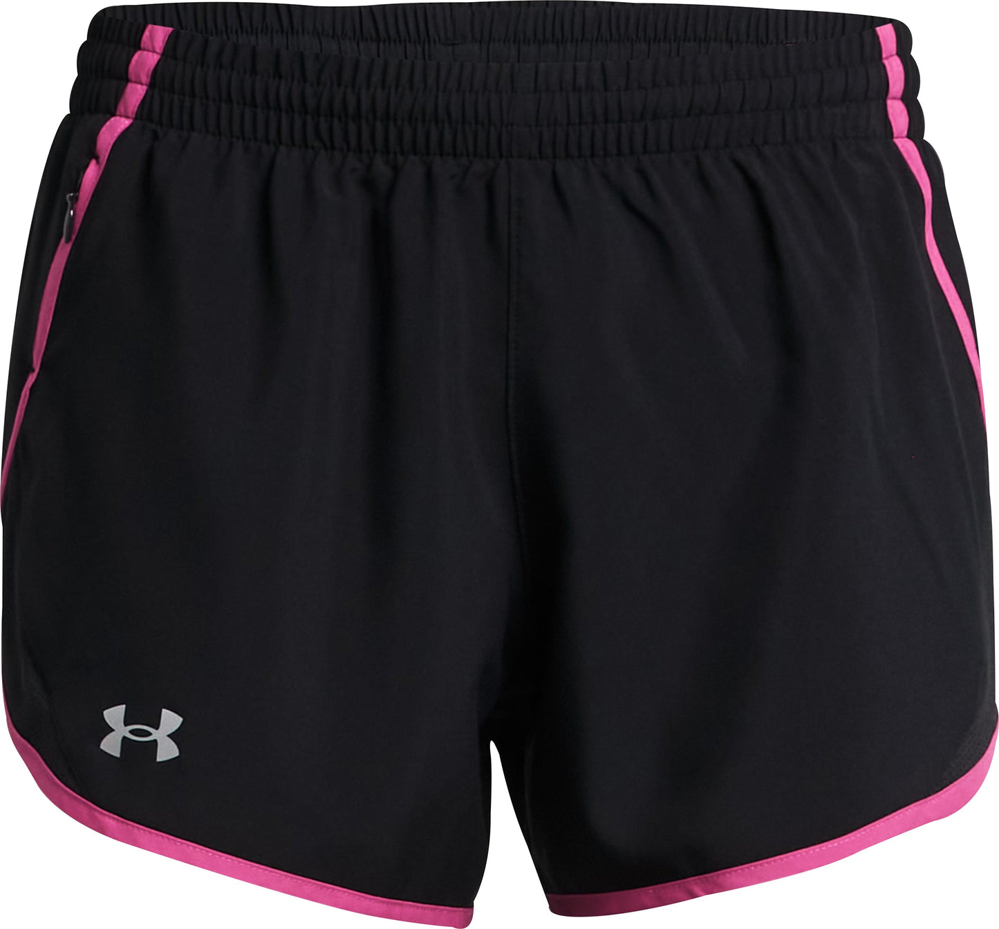 Under Armour Fly By 3 Inch Womens Running Shorts - Black