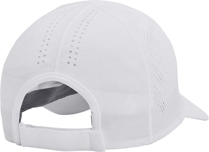 Under Armour Launch Adjustable Running Cap - White