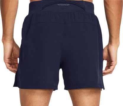 Under Armour Launch Elite 5 Inch Mens Running Shorts - Blue