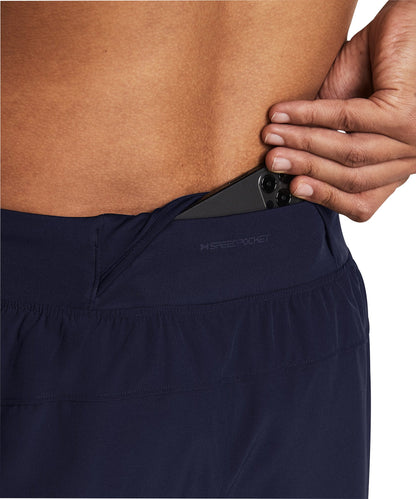 Under Armour Launch Elite 5 Inch Mens Running Shorts - Blue
