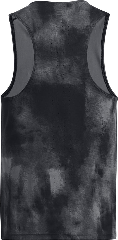 Under Armour Launch Elite Printed Mens Running Vest - Black