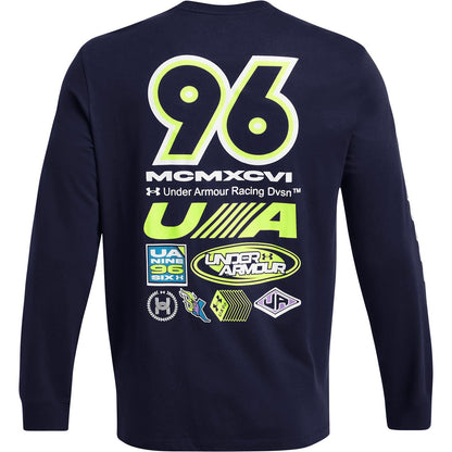 Under Armour Launch Long Sleeve Mens Running Top - Navy