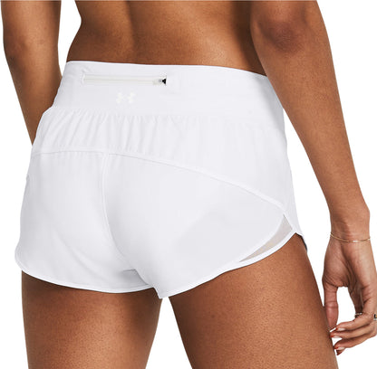 Under Armour Launch Pro 2 Inch Womens Running Shorts - White