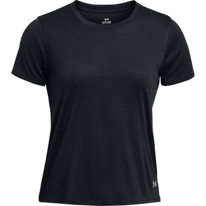 Under Armour Launch Splatter Short Sleeve Womens Running Top - Black