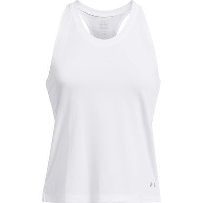 Under Armour Launch Womens Running Vest Tank Top - White