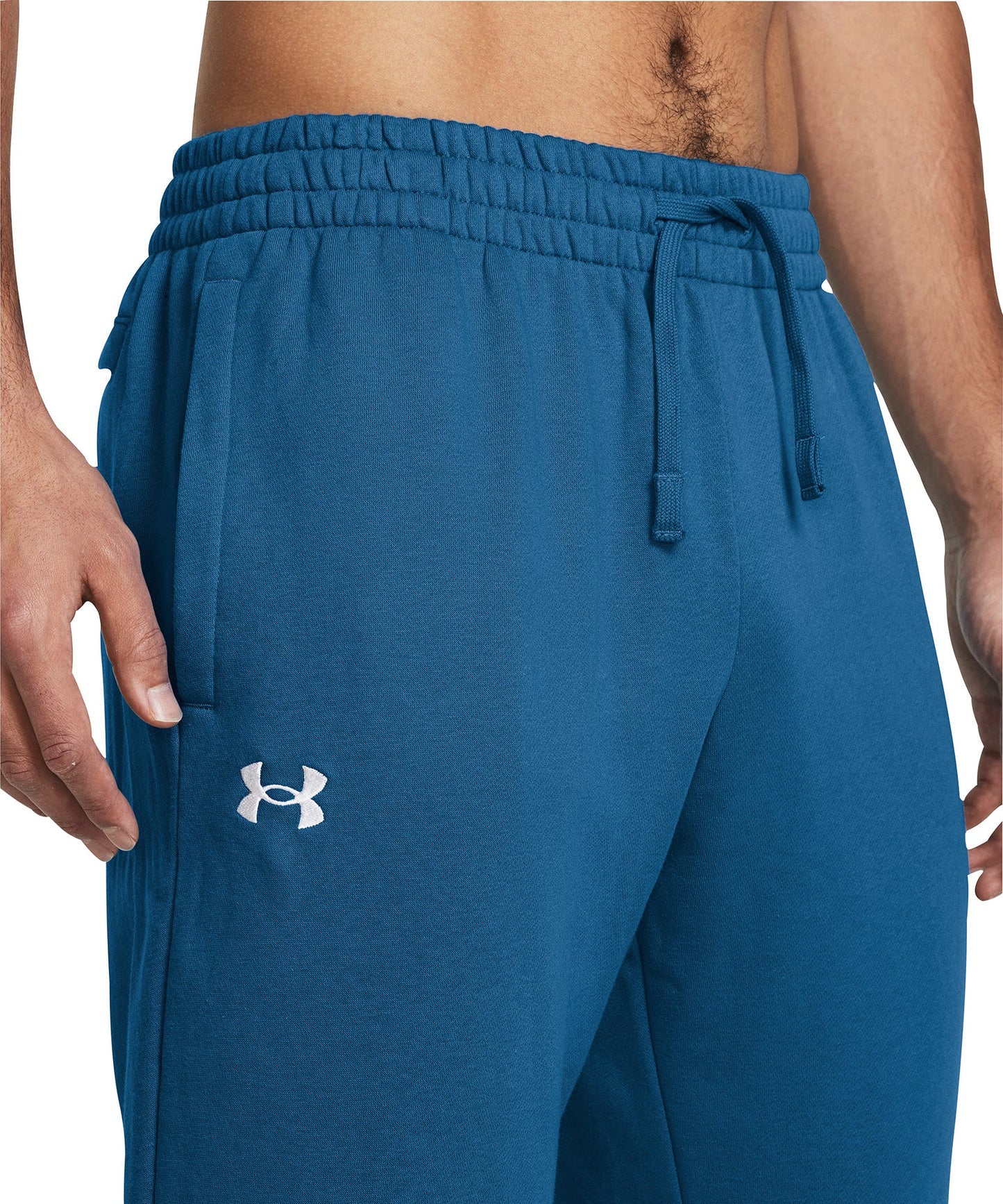 Under Armour Rival Fleece Mens Training Joggers - Blue