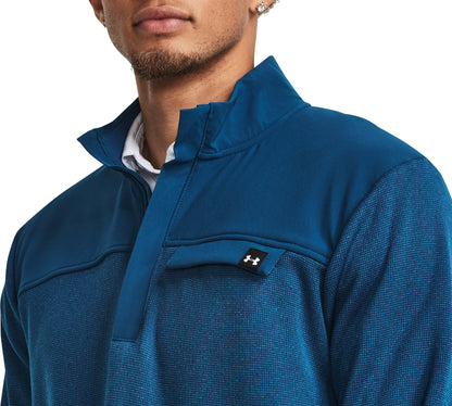 Under Armour Storm Half Zip Mens Golf Sweater - Blue