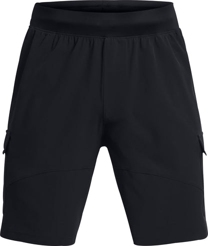 Under Armour Stretch Woven Cargo Mens Training Shorts - Black