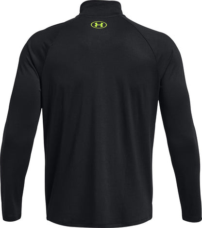 Under Armour Tech Half Zip Long Sleeve Mens Training Top - Black