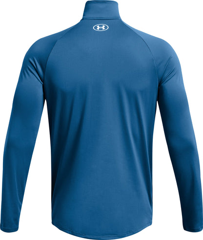 Under Armour Tech Half Zip Long Sleeve Mens Training Top - Blue