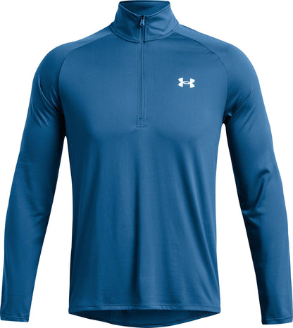 Under Armour Tech Half Zip Long Sleeve Mens Training Top - Blue
