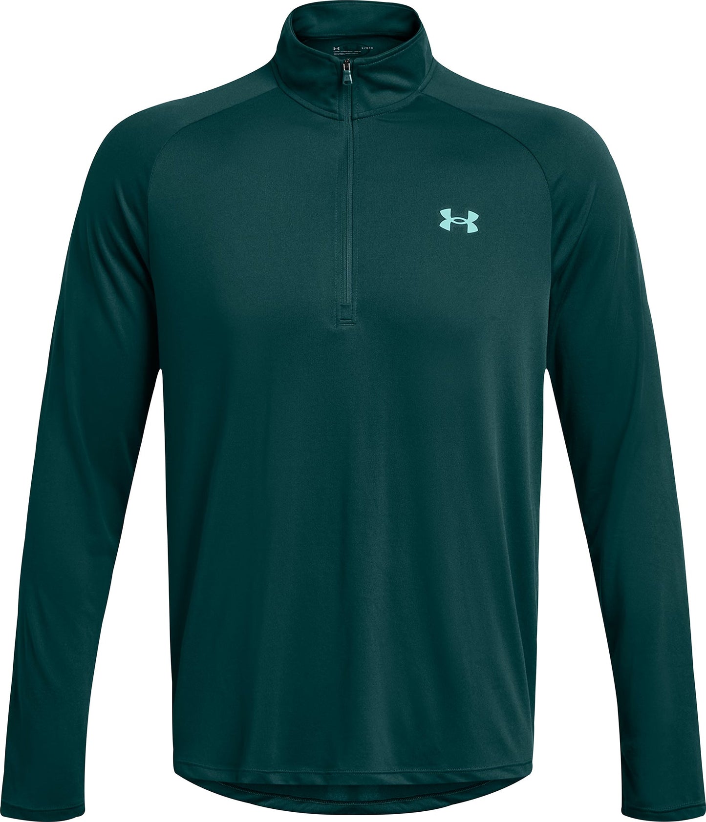 Under Armour Tech Half Zip Long Sleeve Mens Training Top - Green