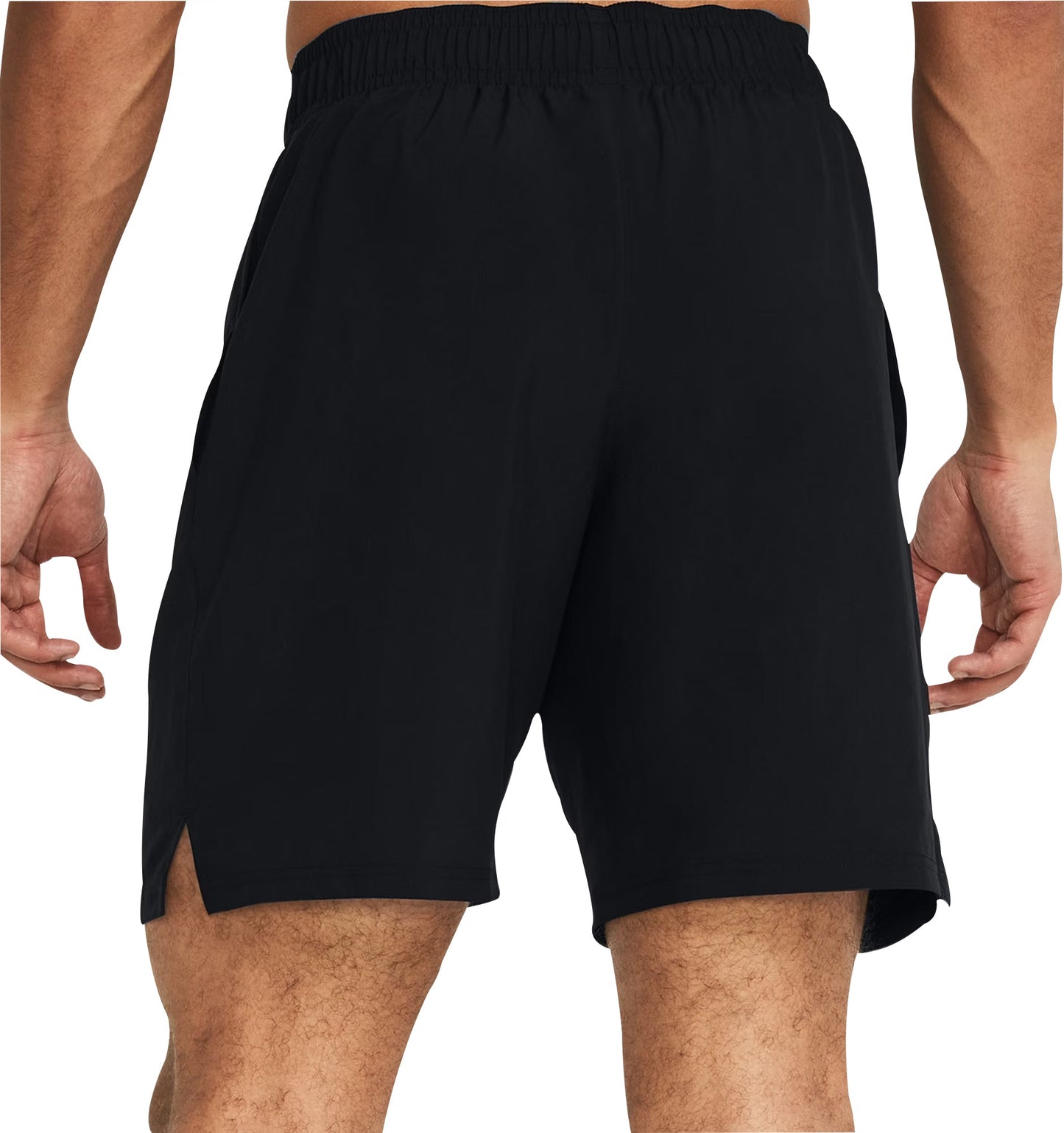 Under Armour Tech Woven Wordmark Mens Training Shorts - Black