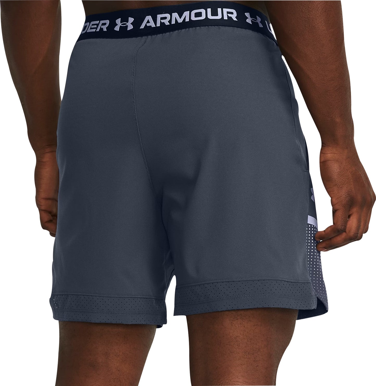 Under Armour Vanish Woven 6 Inch Graphic Mens Training Shorts - Grey