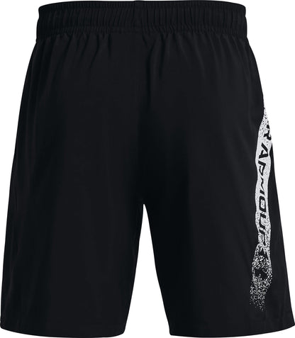 Under Armour Woven Graphic Mens Running Shorts - Black