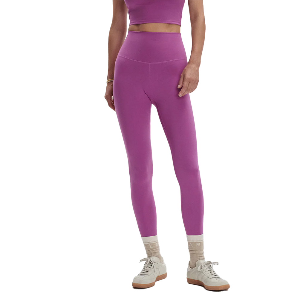 Varley Freesoft Super High 25" Legging — Striking Purple — Size XSmall — Front View