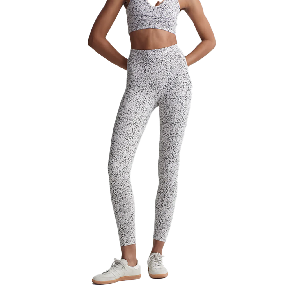 Varley Move Super High 25" Legging — Ivory Textured Snake — Size XSmall — Alternate View 8