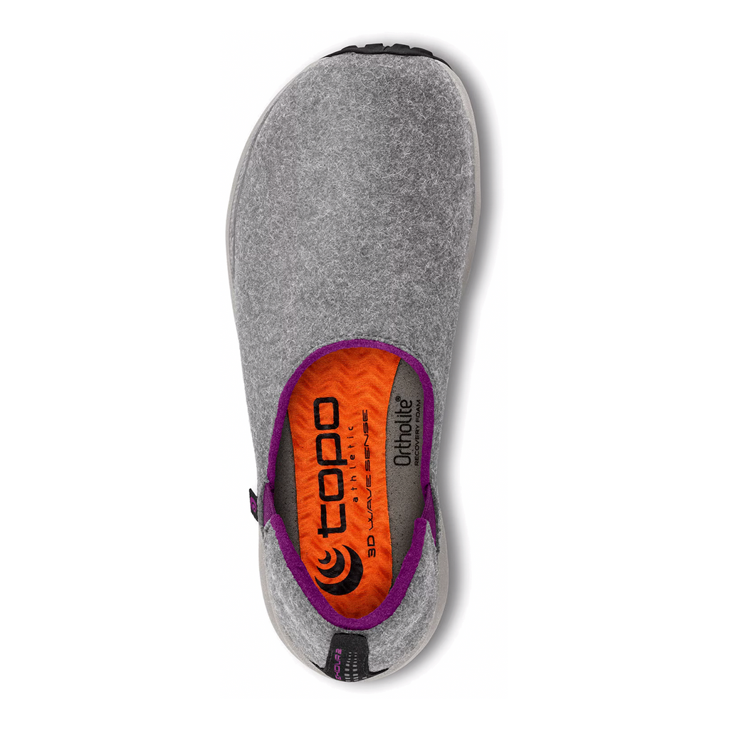 Topo Rekovr 2 — Charcoal - Black — Size B — Width 7.5 — Detail View