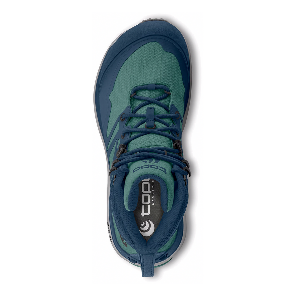 Topo Trailventure 2 WP — Ocean - Blue — Size B — Width 8 — Back View